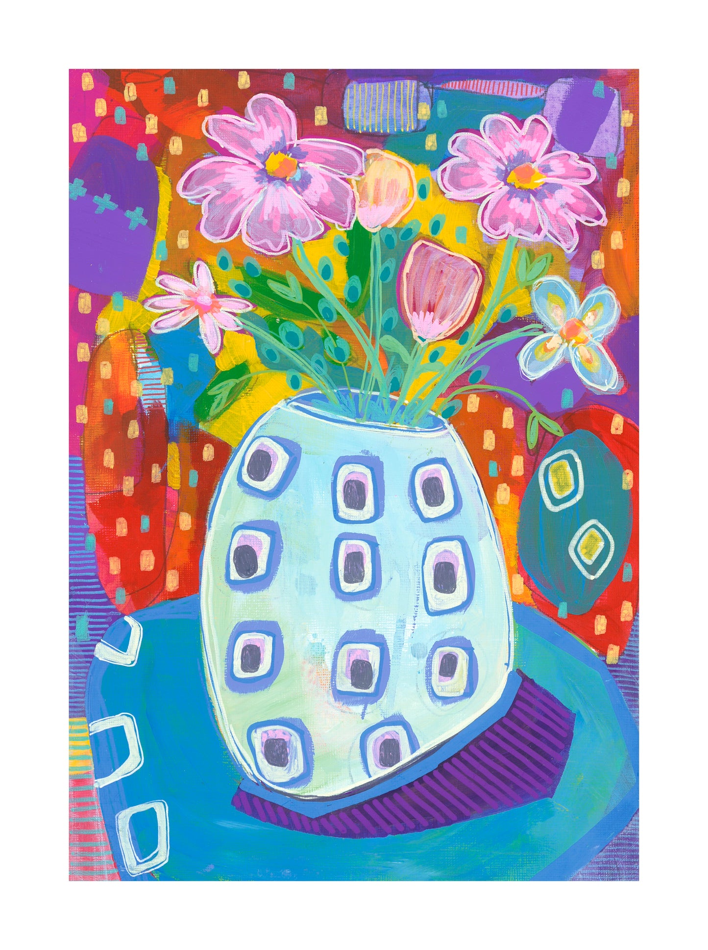 A Petals Dream of Becoming a Rainbow - Original artwork