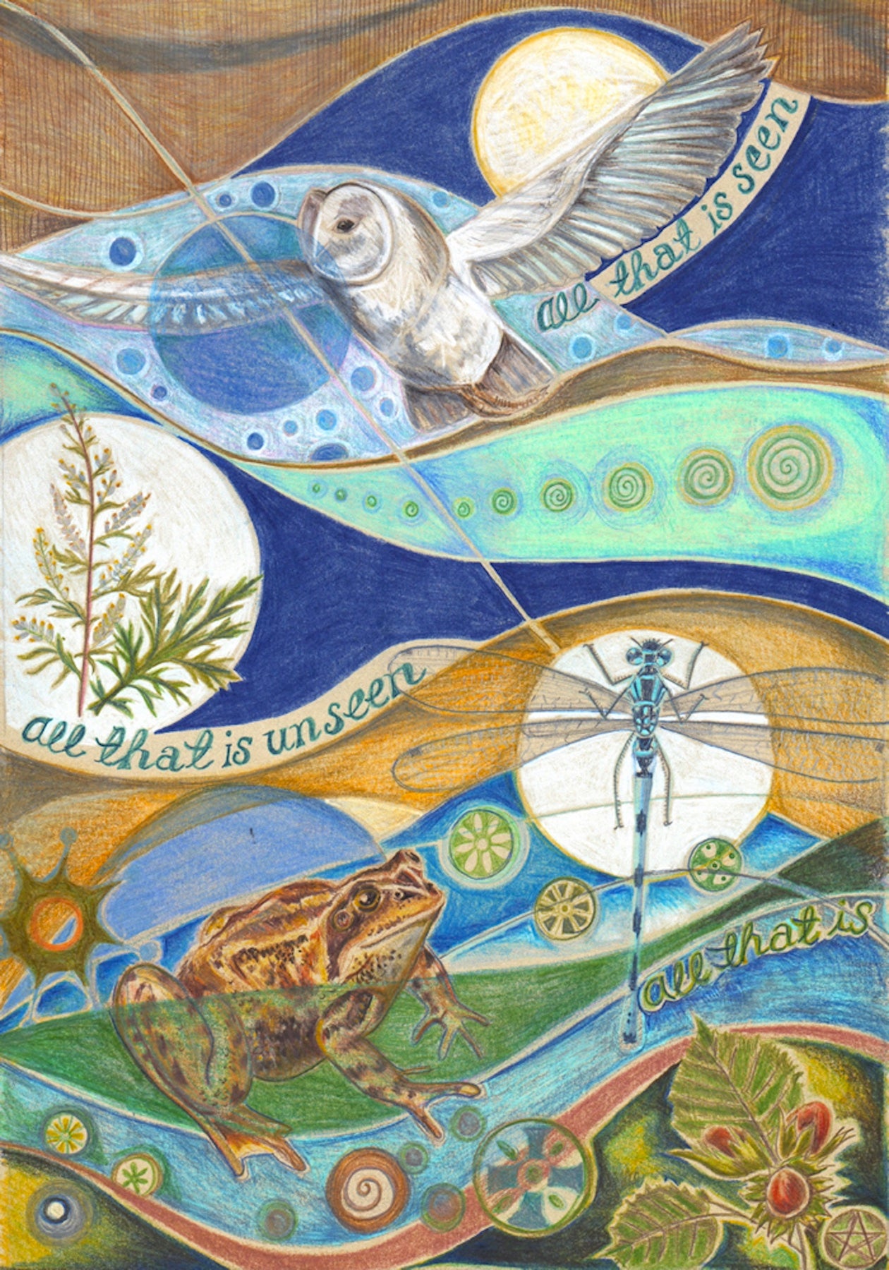 The Dream - a set of 8 greetings cards
