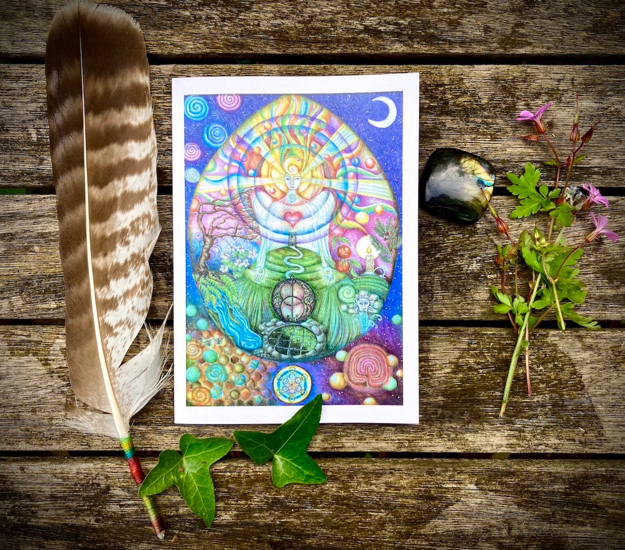 The Magick - set of 5 greetings cards