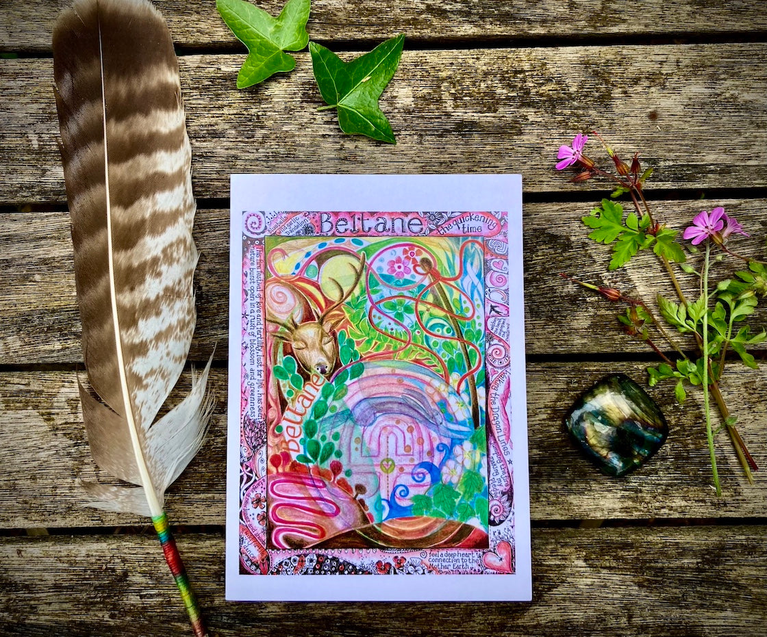 The Wheel - set of 8 greetings cards