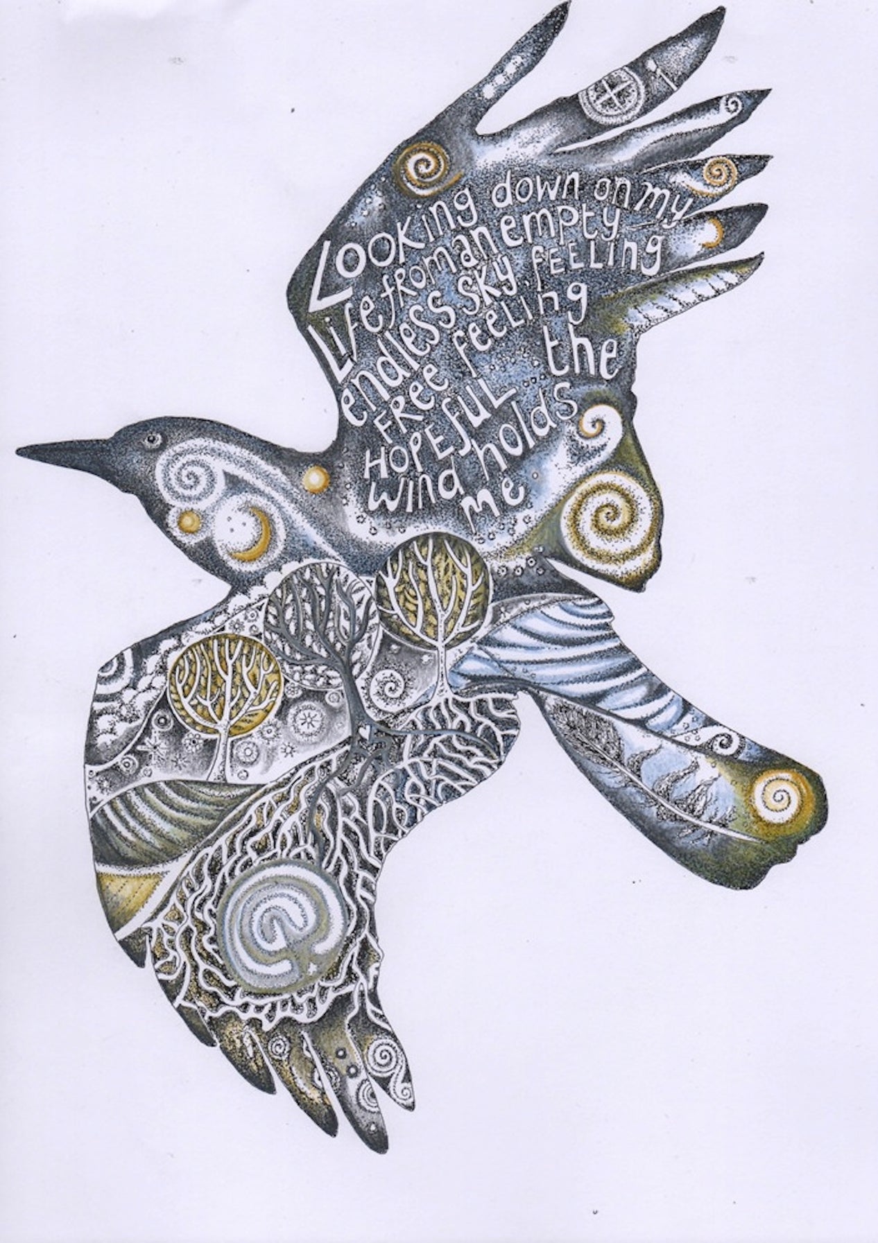 The Dream - a set of 8 greetings cards