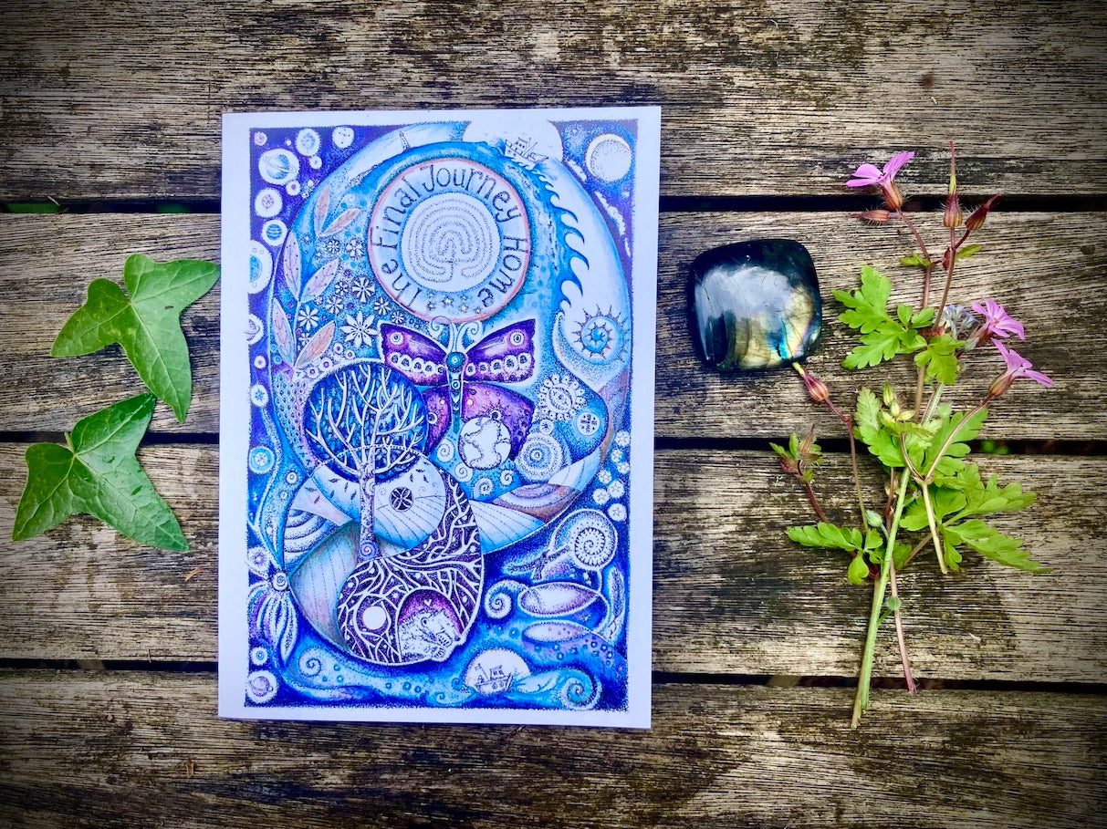 The Journey - a set of 5 greetings cards