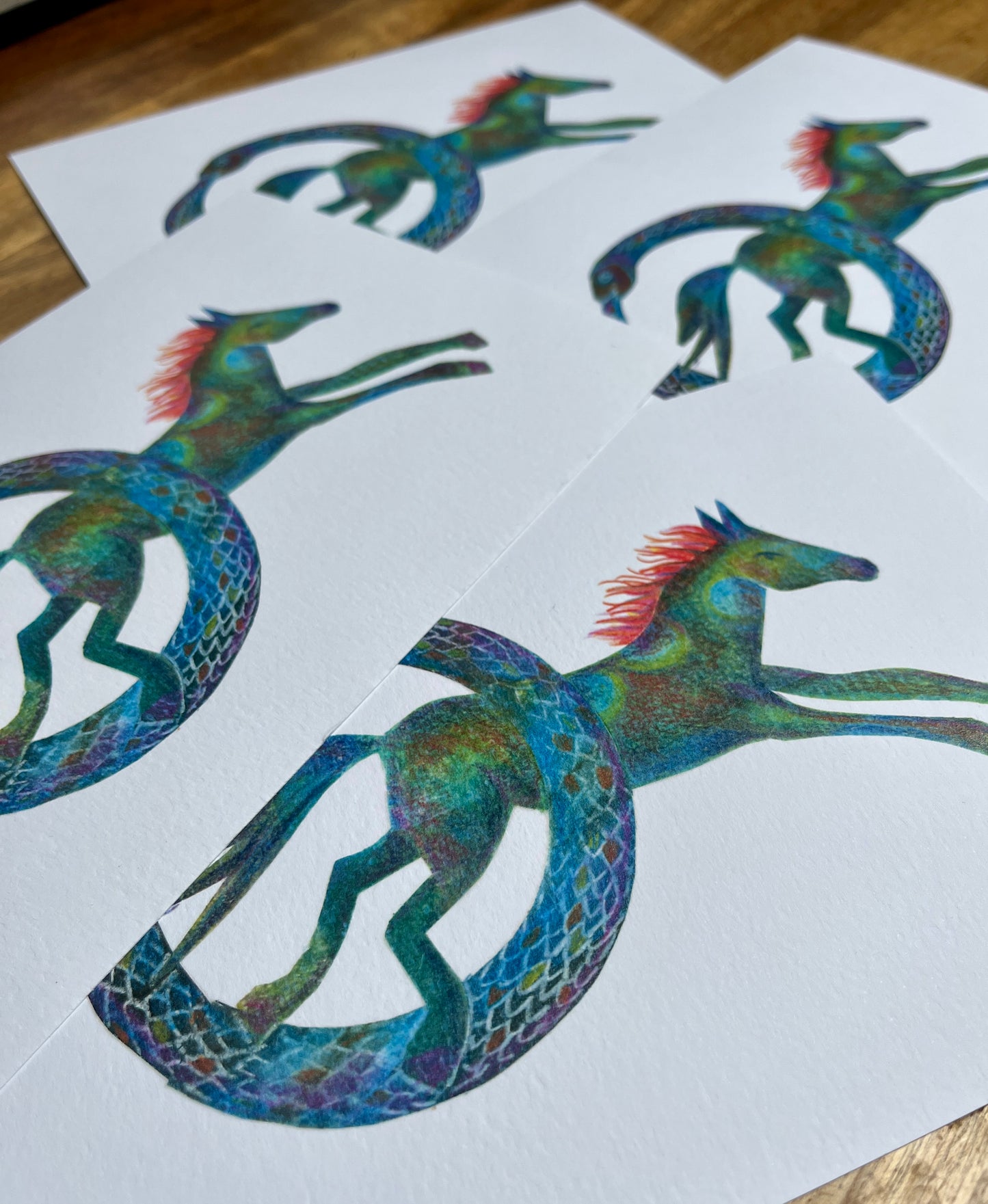 The Firehorse - A5 print