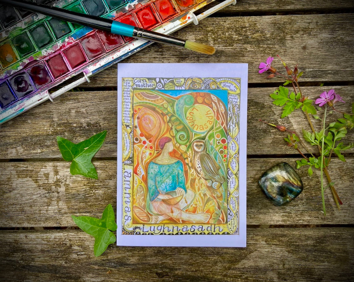 The Wheel - set of 8 greetings cards