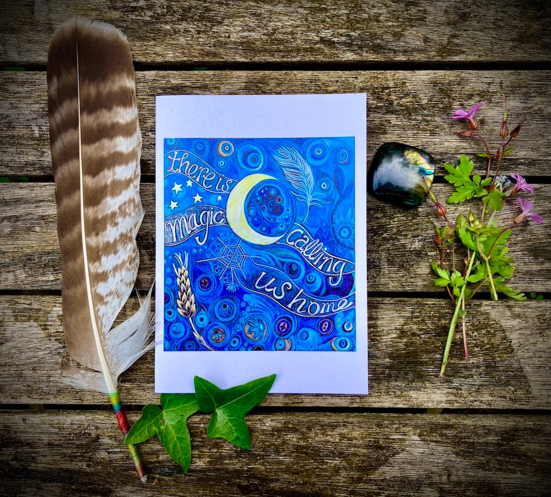 The Magick - set of 5 greetings cards