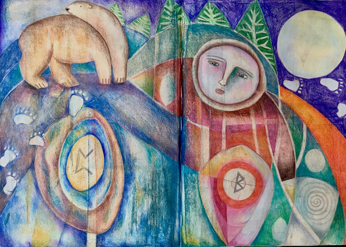 The Shaman - set of 6 greetings cards