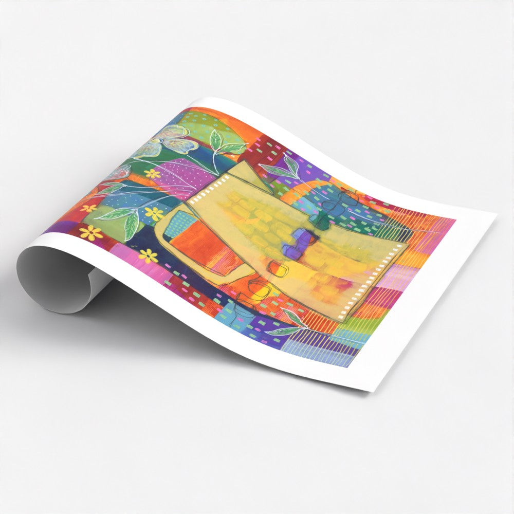 When Flowers Dream in Colour - fine art print
