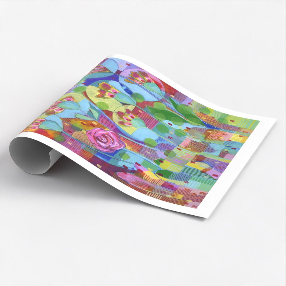 When the Flowers Forgot to Stand Still - fine art print