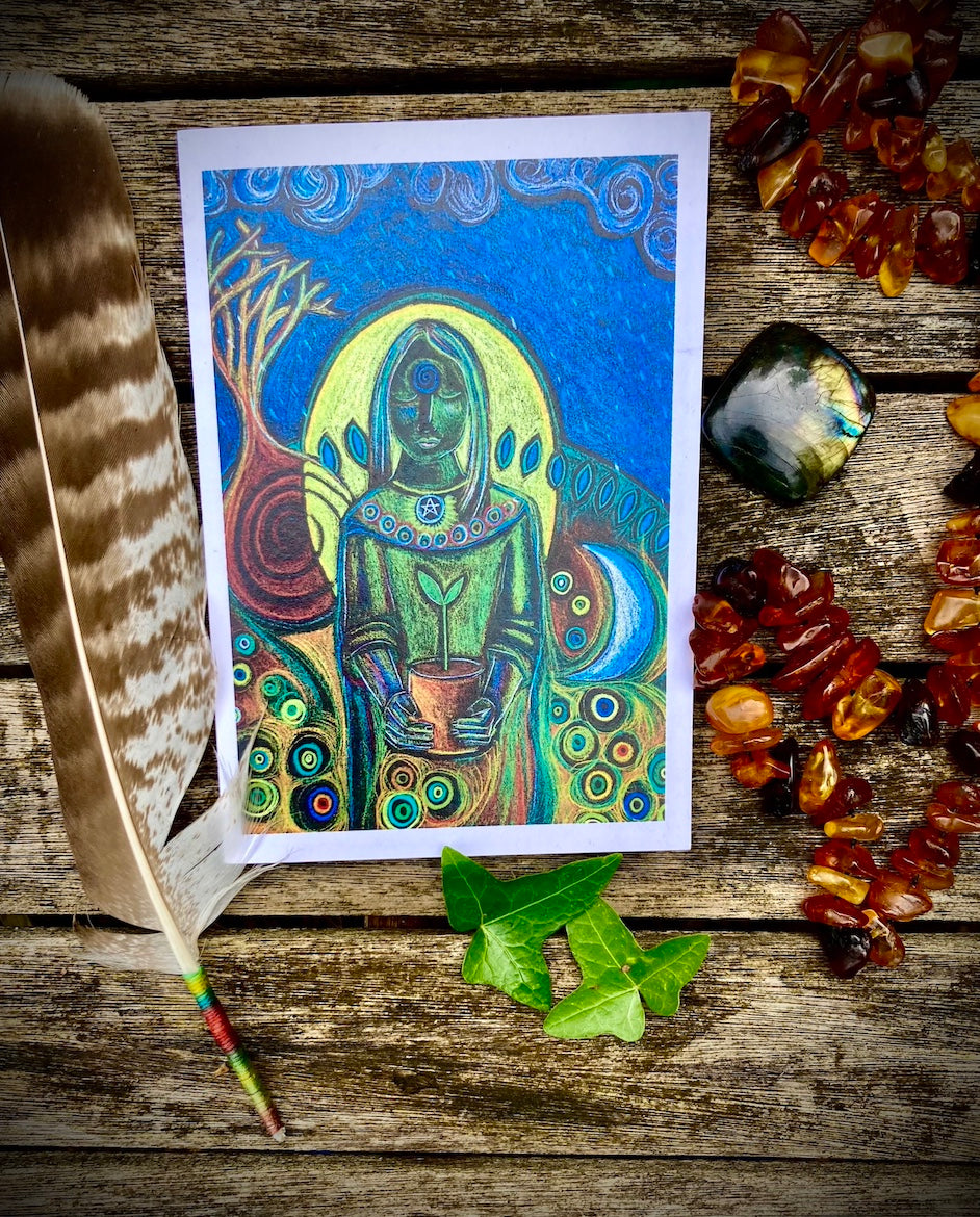 The Magick - set of 5 greetings cards