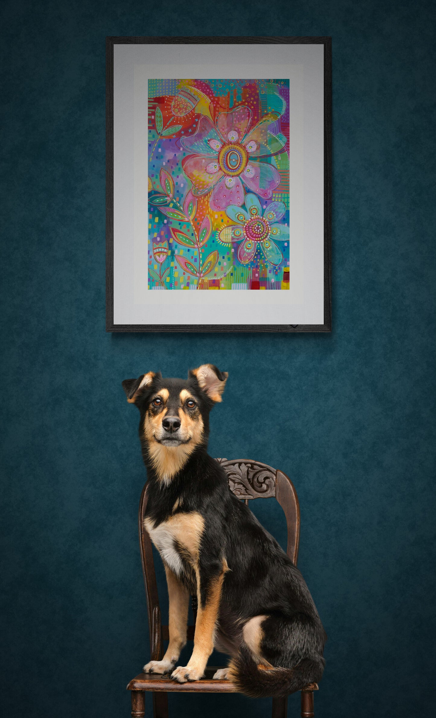 When Flowers Painted the Sky - fine art print