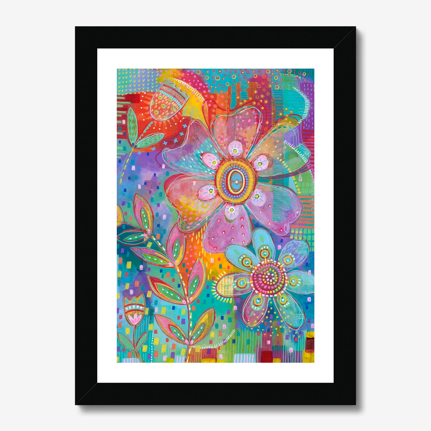 When Flowers Painted the Sky - fine art print