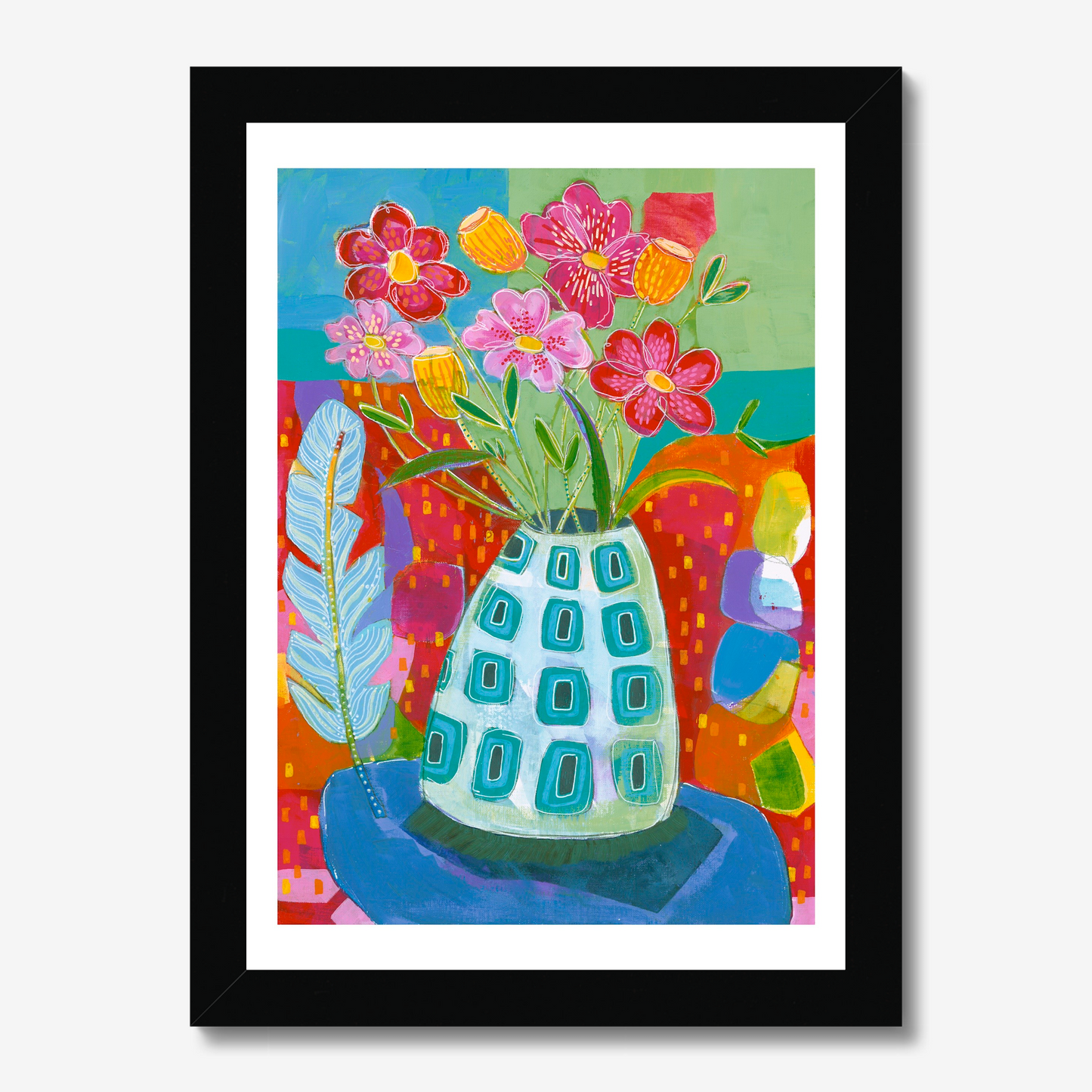 The Day The Blooms Threw a Colour Party - fine art print