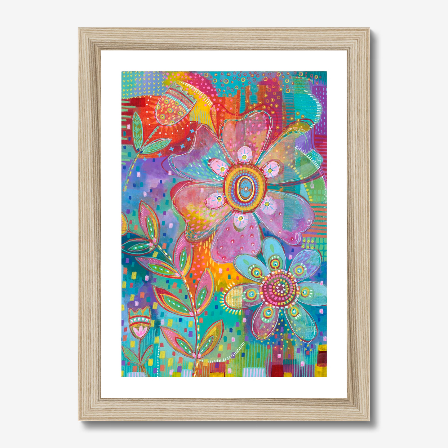 When Flowers Painted the Sky - fine art print