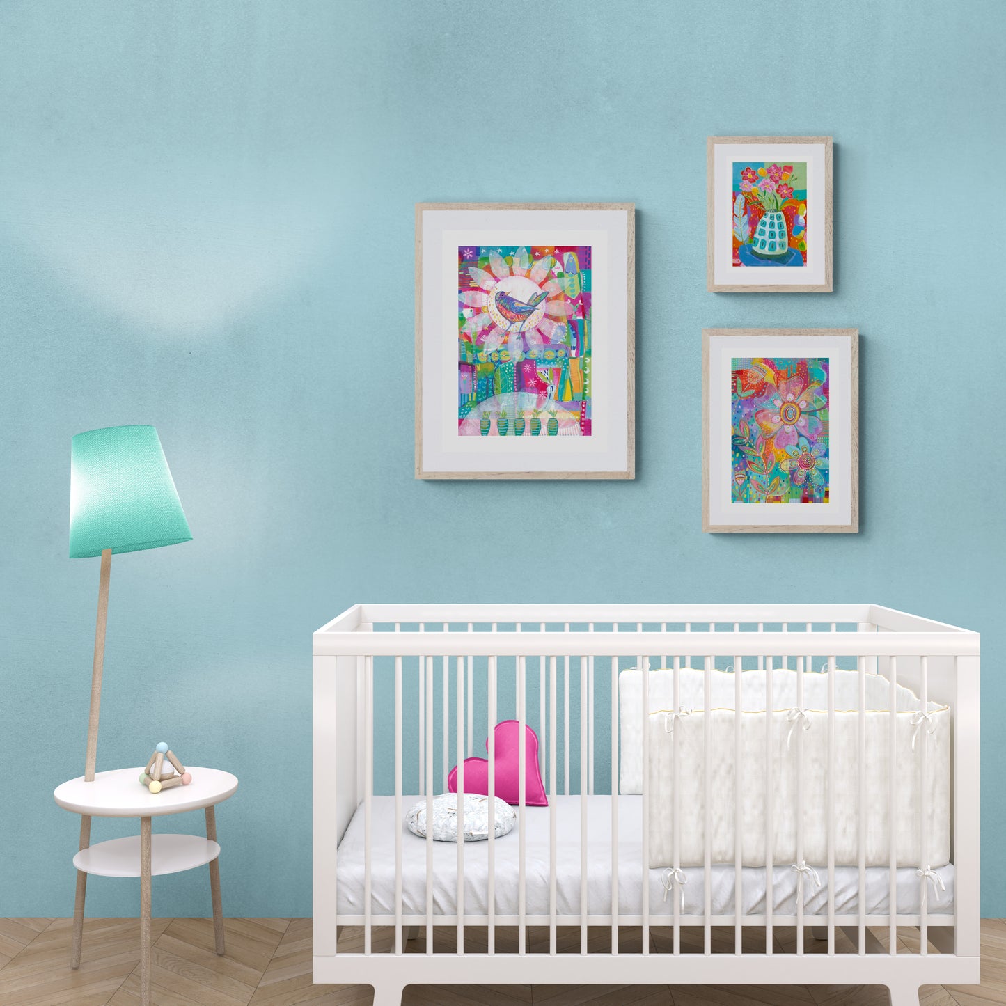 The Day The Blooms Threw a Colour Party - fine art print