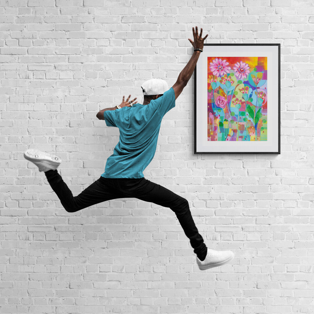 When the Flowers Forgot to Stand Still - fine art print