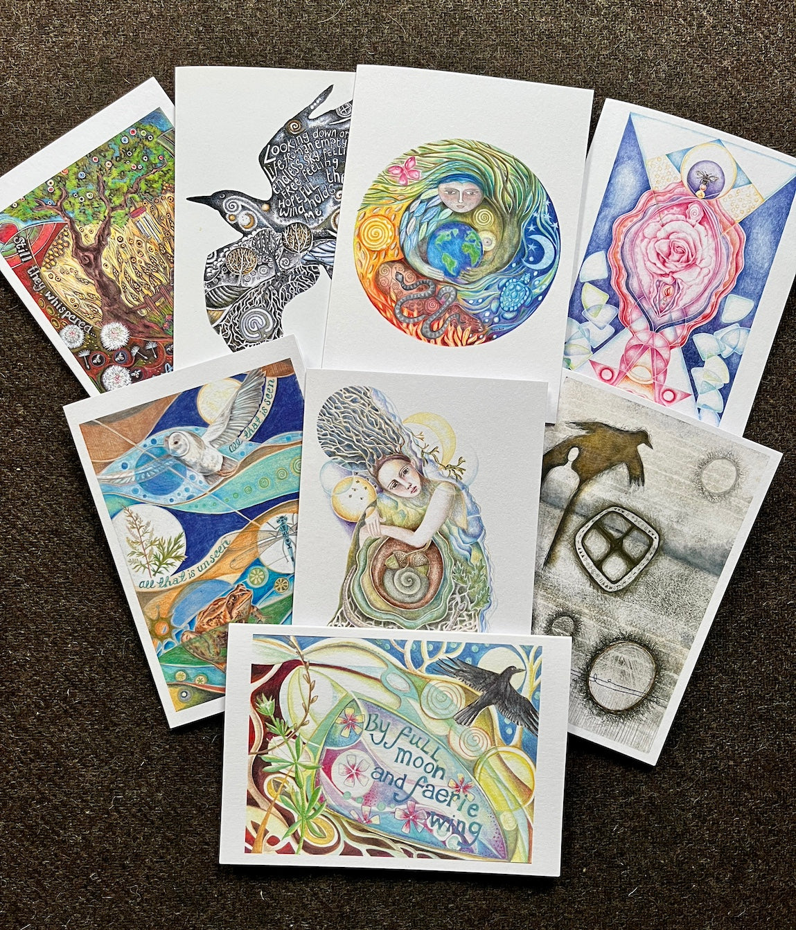 The Dream, a set of 8 greetings cards