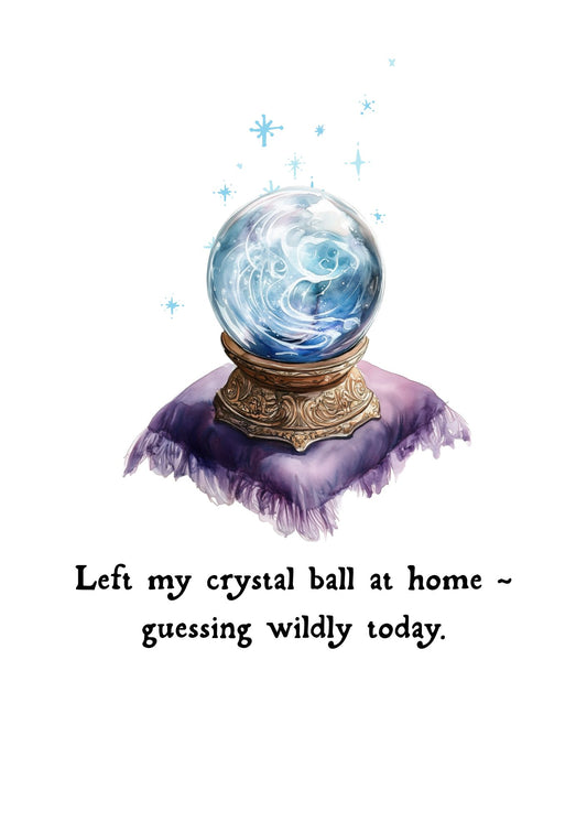 Guessing Wildly A5 Print
