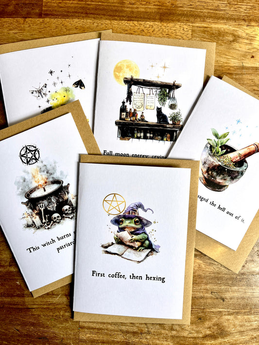 The Hex Pack of Greetings Cards