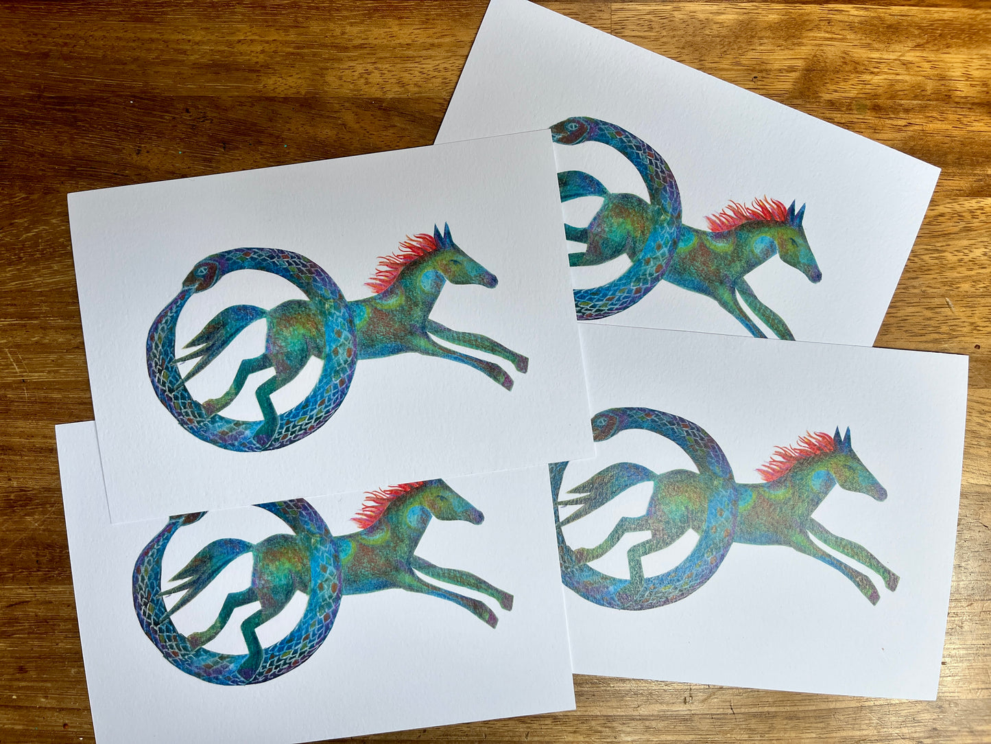 The Firehorse - A5 print