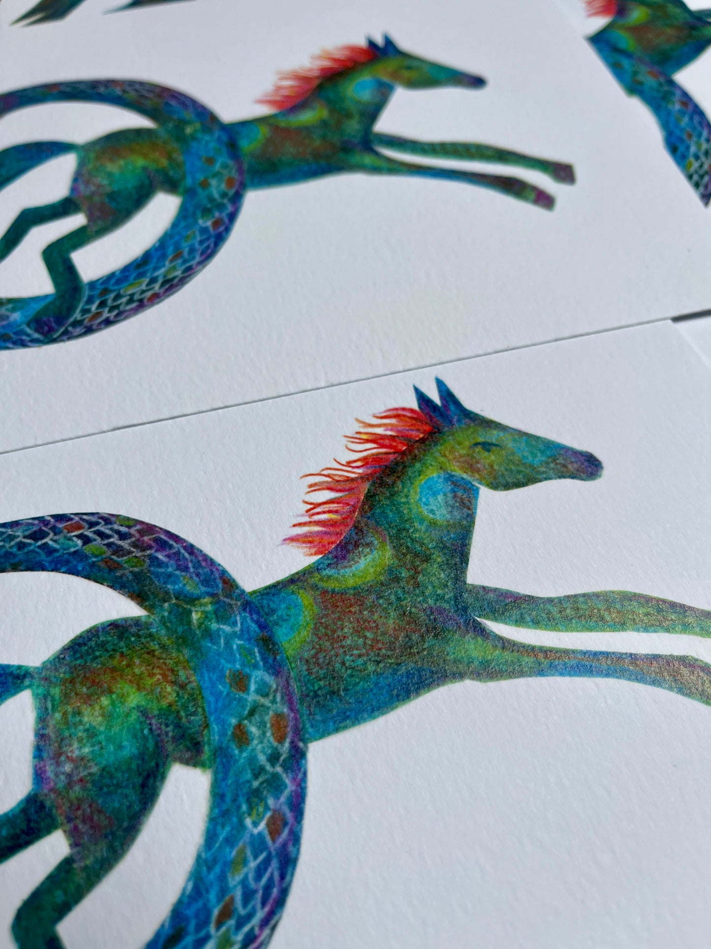 The Firehorse - A5 print