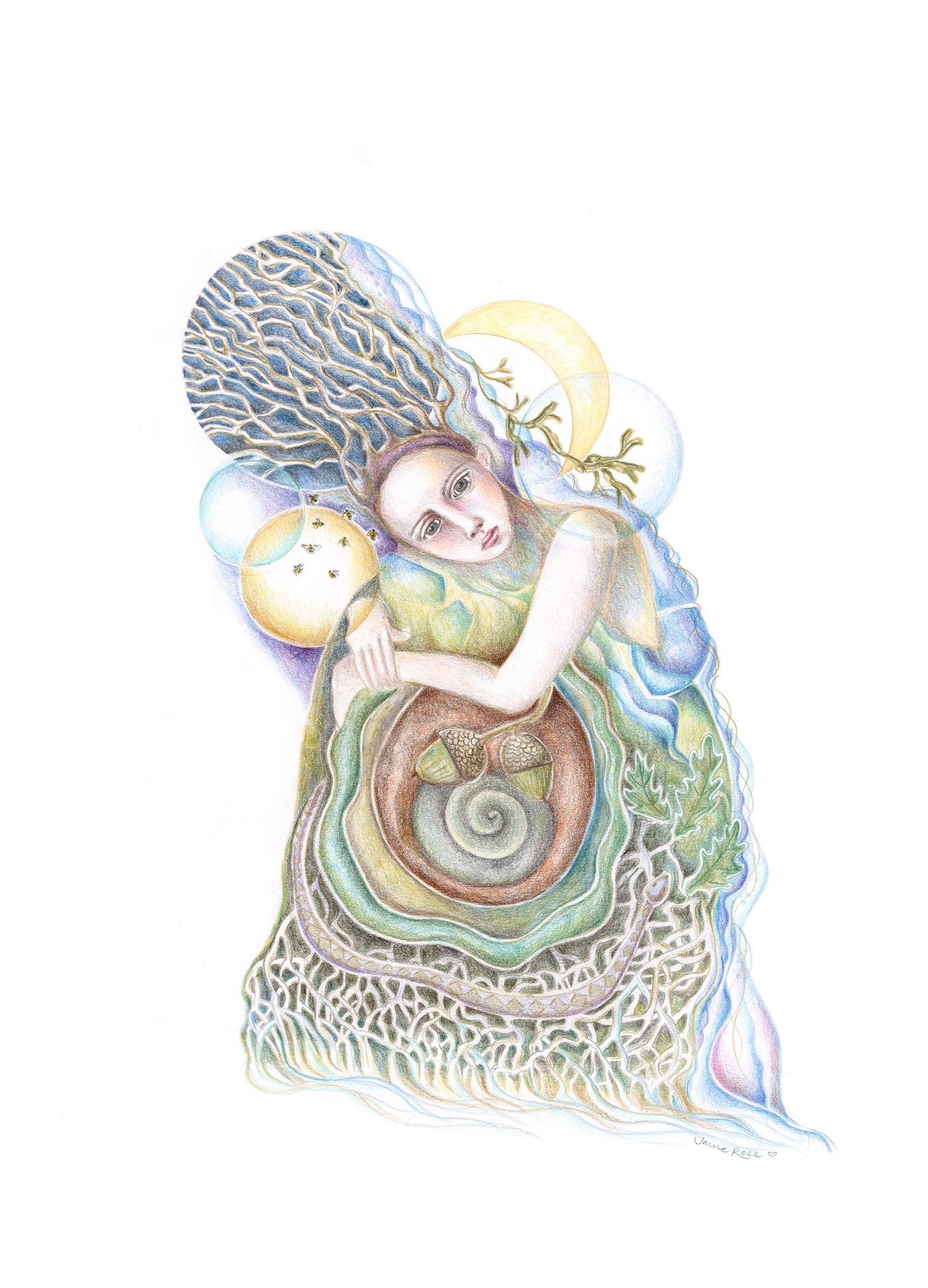 The Dream - a set of 8 greetings cards