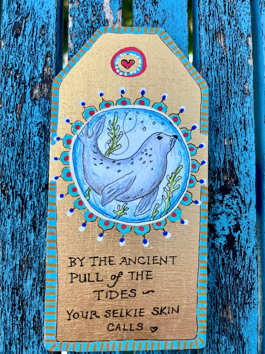 'Your Selkie Skin Calls' Tiny Altarpiece