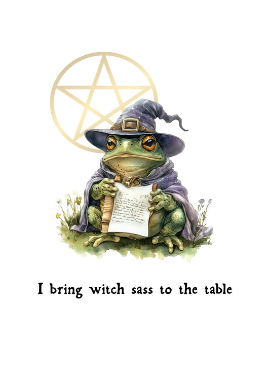 Witch Sass A5 Print