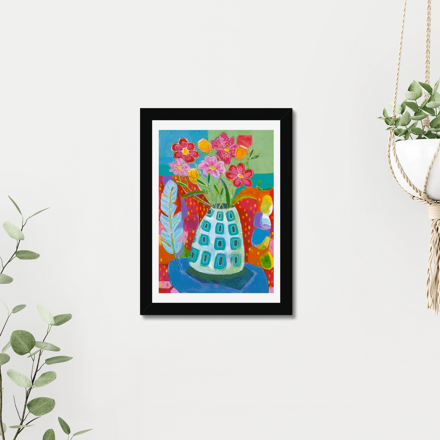 The Day The Blooms Threw a Colour Party - fine art print
