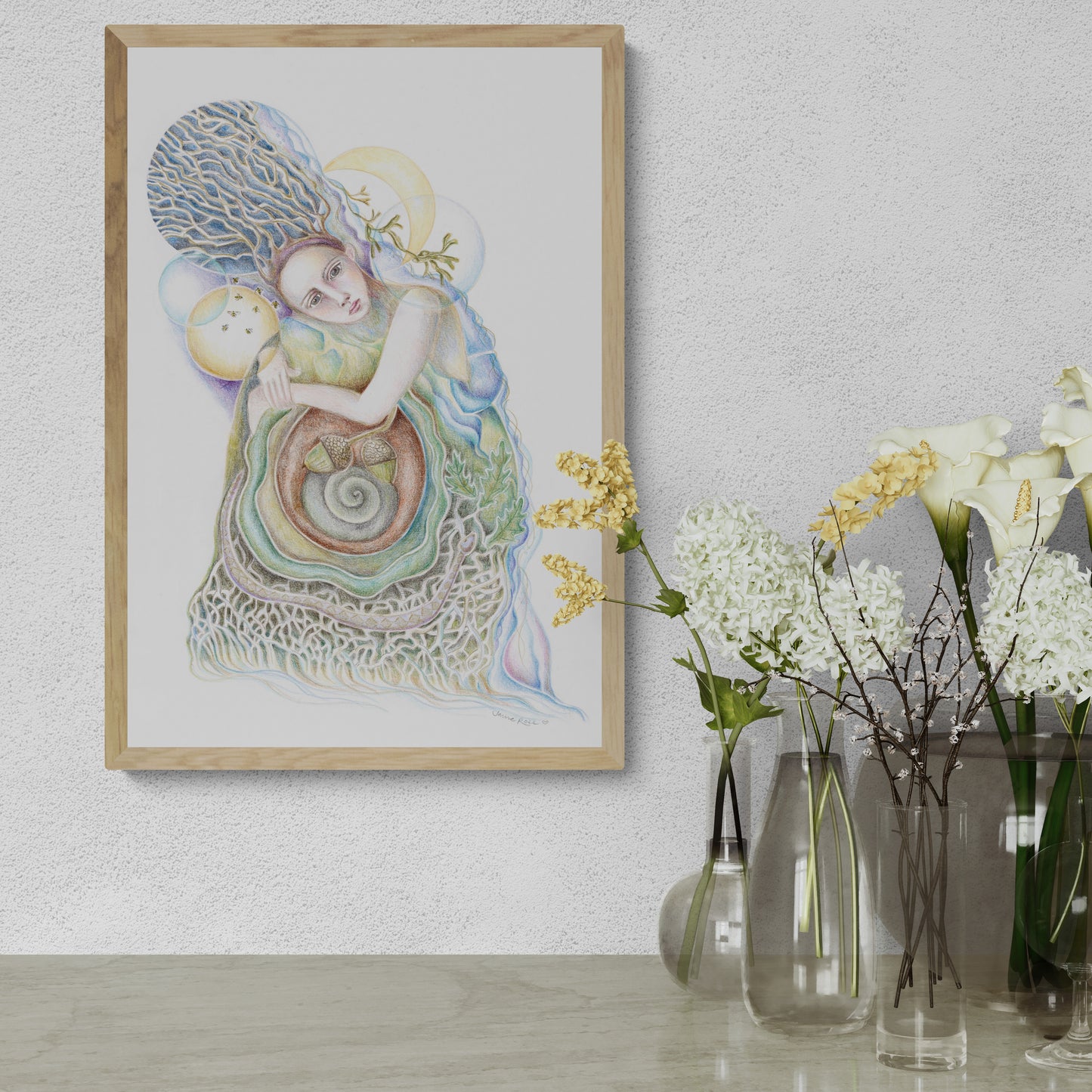 My Love For Her fine art giclee print 11x14"